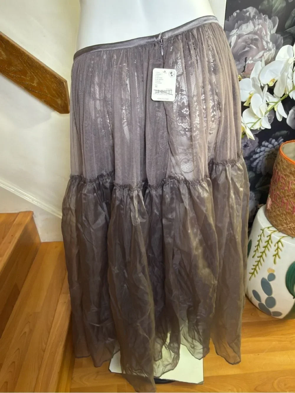 Free People Nigel Preston Anne Tulle Skirt